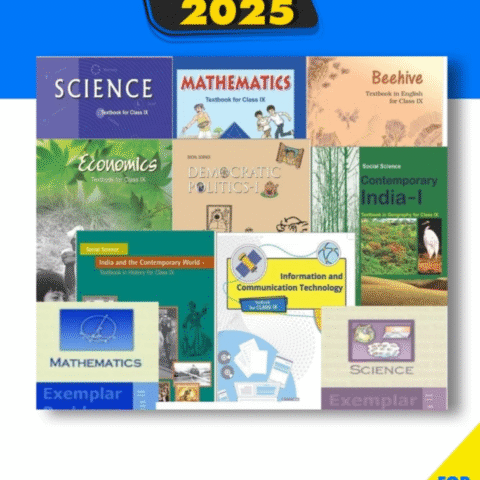 NCERT Complete Books Set + Exemplars For Class -9 English Medium Hardcover, NCERT|New Latest Edition For 2025-2026  (Hardcover, NCERT)
